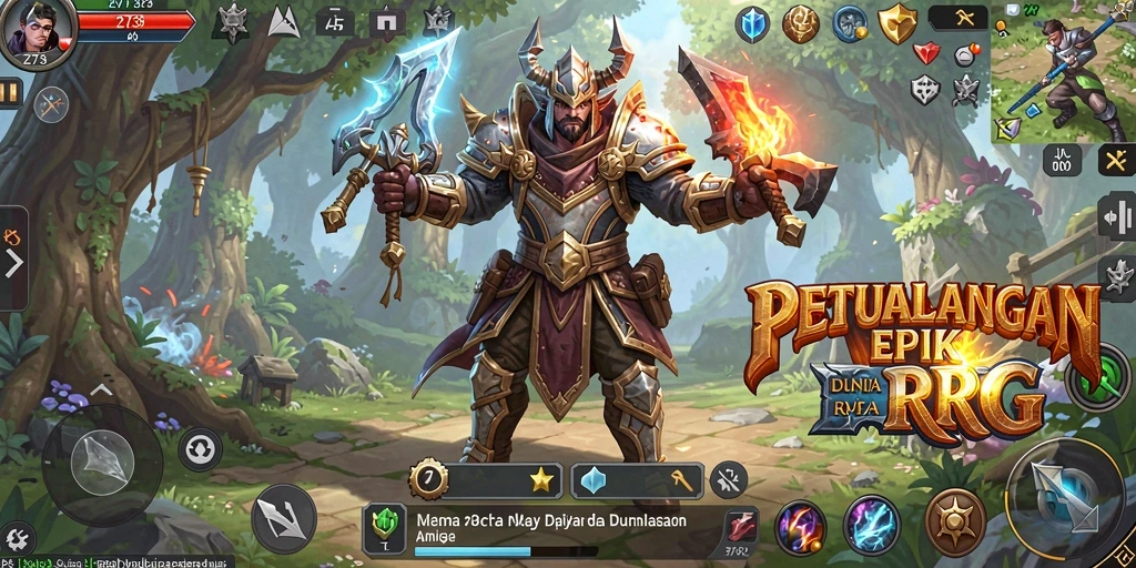 Screenshot permainan 2739 yang menampilkan grafik RPG yang menawan.