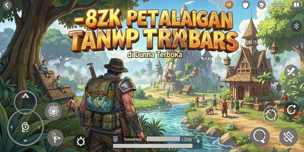 Tangkapan layar menunjukkan aksi seru dalam gameplay Open World.