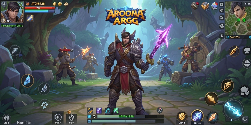 Gameplay seru dan aksi mendebarkan dalam ATOM138.