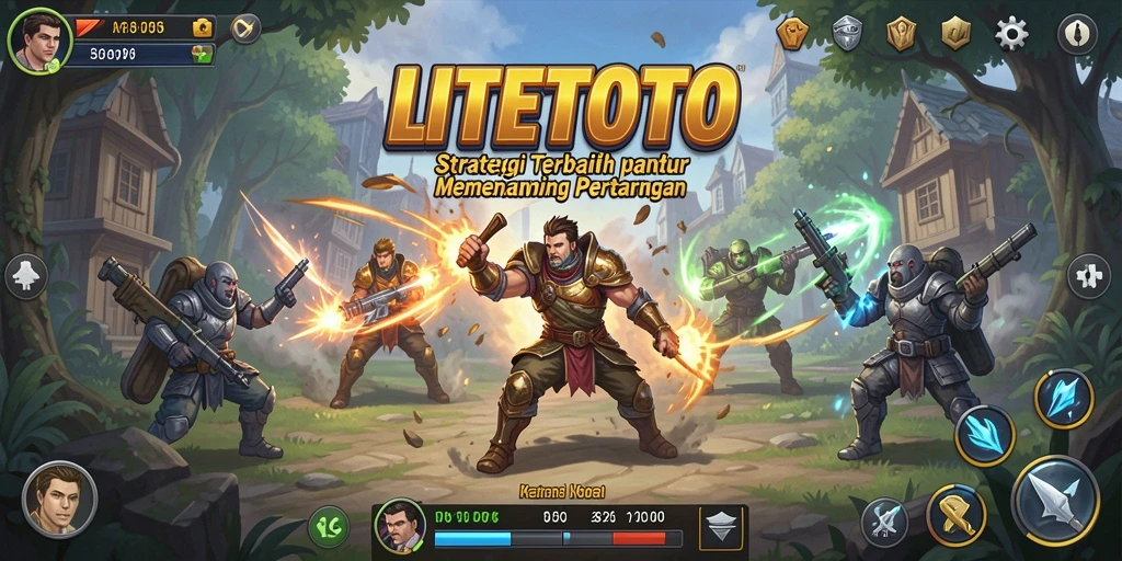 Tampilan gameplay strategis yang menarik dari LITETOTO.