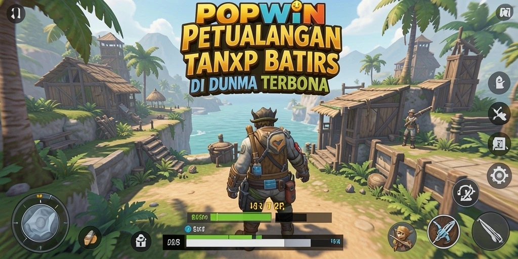 Gameplay menarik di dunia terbuka POPWIN yang memukau.