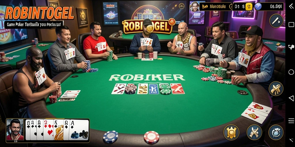 Tampilan screenshot gameplay seru di ROBINTOGEL