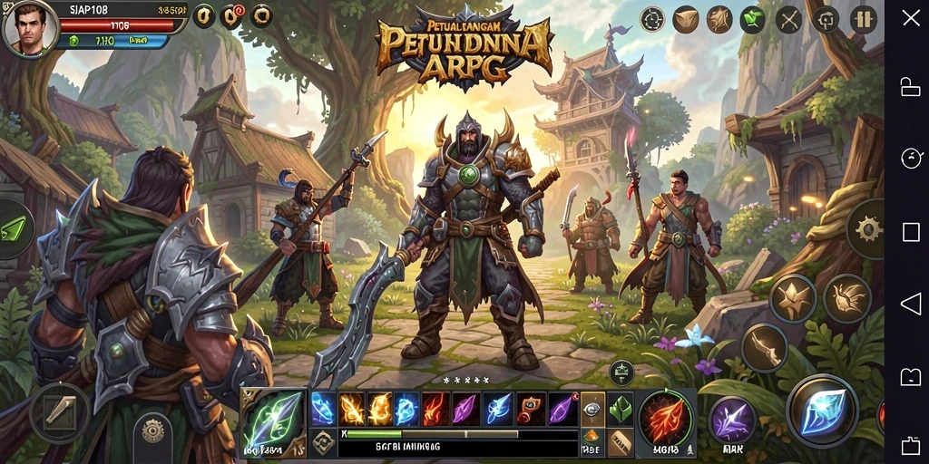 Gameplay ARPG yang mendebarkan di dunia fantasi