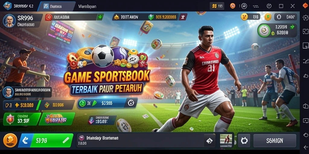Tampilan gameplay menarik dari SR996 dalam taruhan olahraga.