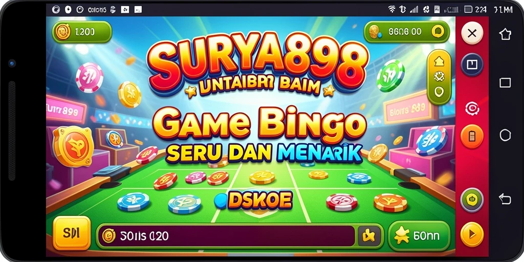 Screenshot gameplay SURYA898 menampilkan keseruan bermain Bingo.