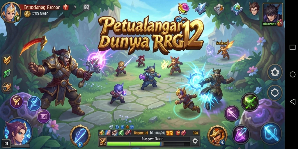 TOTO12 menampilkan aksi seru dengan karakter unik dalam dunia RPG.